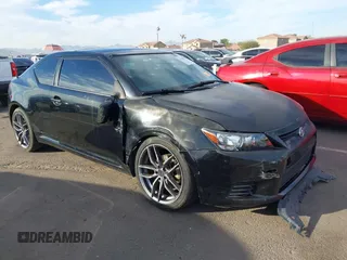 2013 Scion tC with VIN JTKJF5C70D3045378, listed as a IAAI auction lot 41533936 with 138,837 mi miles. Bid and sale history available at carsss.com. Image 1.