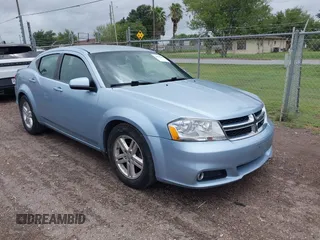 2013 Dodge Avenger SXT with VIN 1C3CDZCG8DN583719, listed as a IAAI auction lot 42660863 with 145,046 mi miles and . Bid and sale history available at DreamBid. Image 1.