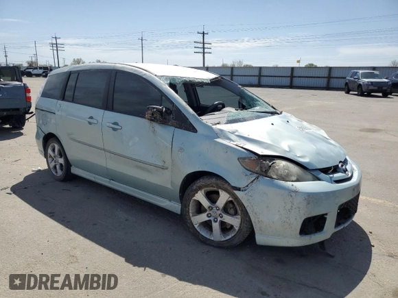 2006 Mazda 5 Sport with VIN JM1CR29LX60112700, listed as a Copart auction lot 51918955 with 223,332 mi miles and Salvage Title. Bid and sale history available at carsss.com. Image 4.