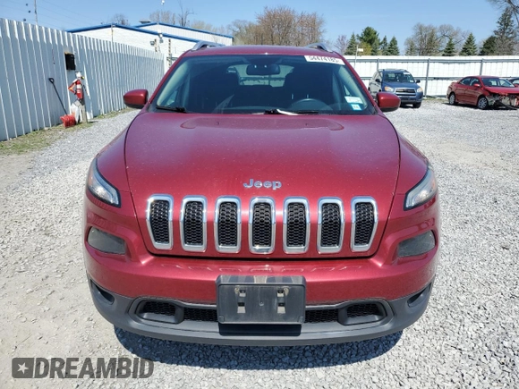 2017 Jeep Cherokee Latitude with VIN 1C4PJMCB8HW568554, listed as a Copart auction lot 54474185 with 102,846 mi miles and Salvage Title. Bid and sale history available at carsss.com. Image 5.