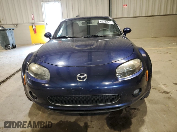 2007 Mazda MX-5 Miata Grand Touring with VIN JM1NC26F970127893, listed as a Copart auction lot 65293695 with 159,178 mi miles and Clean title. Bid and sale history available at DreamBid. Image 5.