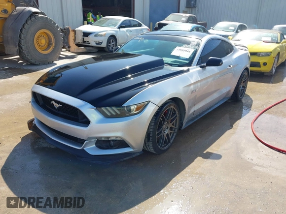 2015 Ford Mustang GT with VIN 1FA6P8CF7F5310524, listed as a IAAI auction lot 42005046 with 147,842 mi miles and . Bid and sale history available at carsss.com. Image 2.