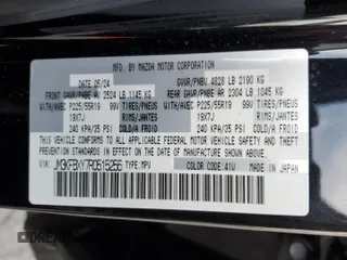 2024 Mazda CX-5 2.5 Turbo Signature with VIN JM3KFBXY7R0515256, listed as a Copart auction lot 87404694 with 4,699 mi miles and Salvage Title. Bid and sale history available at carsss.com. Image 13.