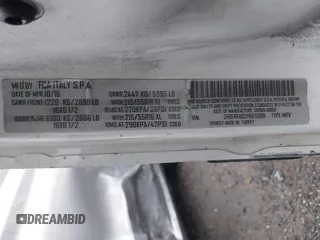 2017 Ram ProMaster City Cargo Tradesman z VIN ZFBERFAB2H6E50911, wystawiony jako IAAI lot #40390843 z przebiegiem 68 010 mil mil oraz . Historia ofert i sprzedaży dostępna na DreamBid. Obrazek 9.