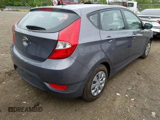 2017 Hyundai Accent SE with VIN KMHCT5AE4HU334169, listed as a Copart auction lot 88025715 with 47,616 mi miles and Non Repairable. Bid and sale history available at carsss.com. Image 4.