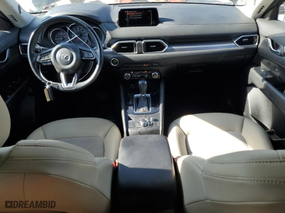 2017 Mazda CX-5 Touring with VIN JM3KFBCL0H0155725, listed as a Copart auction lot 47235715 with 49,840 mi miles and Salvage Title. Bid and sale history available at carsss.com. Image 8.