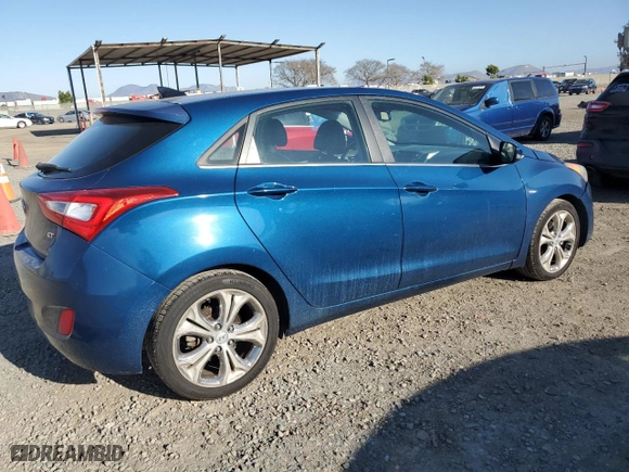 2014 Hyundai Elantra GT with VIN KMHD35LH7EU229231, listed as a Copart auction lot 49662875 with NaN miles and Salvage Title. Bid and sale history available at carsss.com. Image 3.