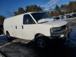 2018 Chevrolet Express Cargo with VIN 1GCZGHFG2J1246176, listed as a Copart auction lot 51877835 with 209,549 mi miles and Salvage Title. Bid and sale history available at DreamBid. Image 4.