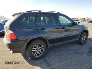 2005 BMW X5 3.0i with VIN 5UXFA13585LU49337, listed as a Copart auction lot 75214894 with 147,241 mi miles and Salvage Title. Bid and sale history available at carsss.com. Image 3.
