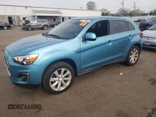 2013 Mitsubishi Outlander SE with VIN 4A4AR4AUXDE013889, listed as a Copart auction lot 56713845 with 131,396 mi miles and Salvage title. Bid and sale history available at DreamBid. Image 1.