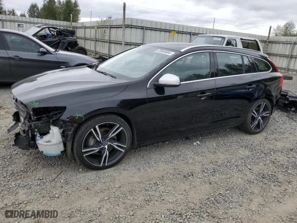 2017 Volvo V60 R-Design Platinum with VIN YV149MSS2H1372548, listed as a Copart auction lot 69565664 with 44,425 mi miles and Salvage Title. Bid and sale history available at carsss.com. Image 1.