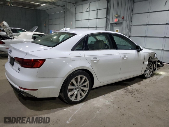 2017 Audi A4 Premium z VIN WAUANAF47HN037242, wystawiony jako Copart lot #85816404 z przebiegiem 84 567 mil mil oraz Szkoda całkowita • Salvage title. Historia ofert i sprzedaży dostępna na DreamBid. Obrazek 3.