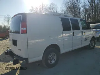2017 GMC Savana Cargo Van with VIN 1GTW7AFF7H1908278, listed as a Copart auction lot 46902815 with 238,329 mi miles and Clean Title. Bid and sale history available at carsss.com. Image 3.