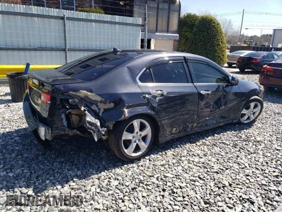 2012 Acura TSX Tech Pkg with VIN JH4CU2F60CC007279, listed as a Copart auction lot 52390325 with 129,945 mi miles and Clean Title. Bid and sale history available at carsss.com. Image 3.