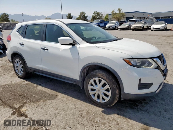 2017 Nissan Rogue S with VIN KNMAT2MV6HP618312, listed as a Copart auction lot 61028635 with 119,982 mi miles and Salvage title. Bid and sale history available at DreamBid. Image 4.
