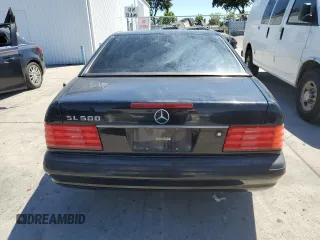 1998 Mercedes-Benz SL 500 with VIN WDBFA67F2WF160146, listed as a Copart auction lot 65653315 with 171,953 mi miles and Clean title. Bid and sale history available at DreamBid. Image 6.