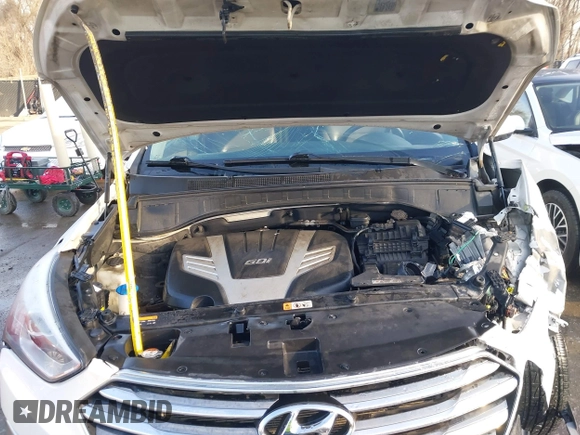 2016 Hyundai Santa Fe SE with VIN KM8SR4HF2GU133307, listed as a IAAI auction lot 41749584 with 120,391 mi miles. Bid and sale history available at carsss.com. Image 10.
