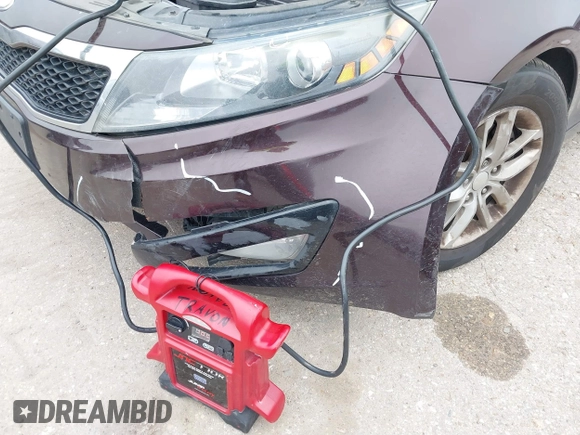 2013 Kia Optima LX with VIN 5XXGM4A77DG203932, listed as a IAAI auction lot 41640139 with 160,295 mi miles. Bid and sale history available at carsss.com. Image 6.