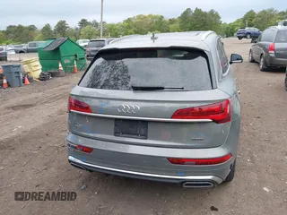 2023 Audi Q5 S line Premium with VIN WA1GAAFY2P2013050, listed as a IAAI auction lot 42208300 with 22,218 mi miles and . Bid and sale history available at DreamBid. Image 16.