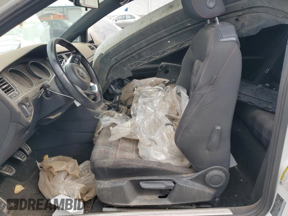 2015 Volkswagen Golf GTI S with VIN 3VWYT7AU9FM031416, listed as a Copart auction lot 60195284 with Not Provided miles and Salvage Title. Bid and sale history available at carsss.com. Image 7.