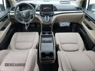 2021 Honda Odyssey EX with VIN 5FNRL6H56MB025283, listed as a Copart auction lot 51373475 with 25,851 mi miles and Salvage Title. Bid and sale history available at DreamBid. Image 8.