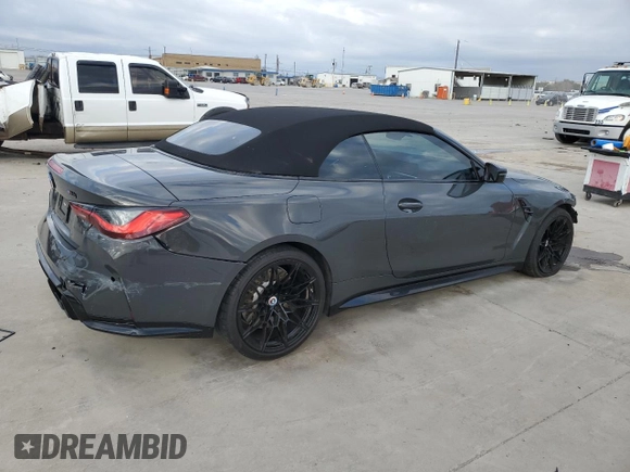 2023 BMW M4 Competition xDrive with VIN WBS33BA05PCL66519, listed as a Copart auction lot 86104494 with 11,460 mi miles and Salvage Title. Bid and sale history available at carsss.com. Image 3.