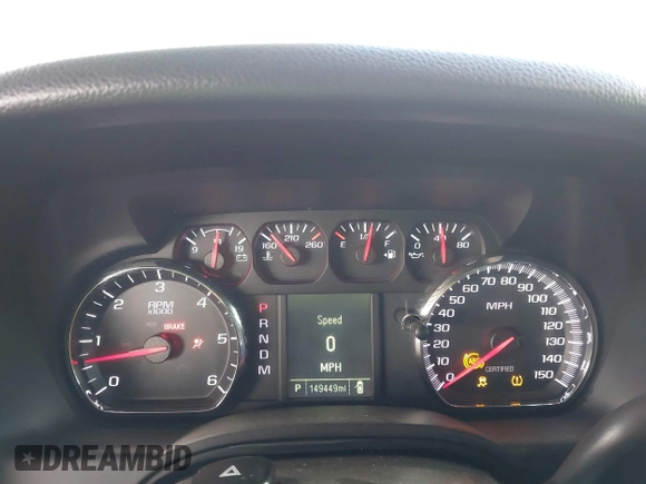 2016 Chevrolet Tahoe Commercial with VIN 1GNLCDEC6GR306616, listed as a IAAI auction lot 42404928 with 149,449 mi miles and . Bid and sale history available at DreamBid. Image 7.