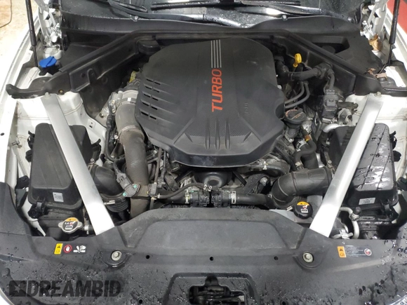 2022 Kia Stinger GT2 with VIN KNAE55LC8N6106126, listed as a Copart auction lot 42525165 with 49,829 mi miles and Salvage Title. Bid and sale history available at DreamBid. Image 11.