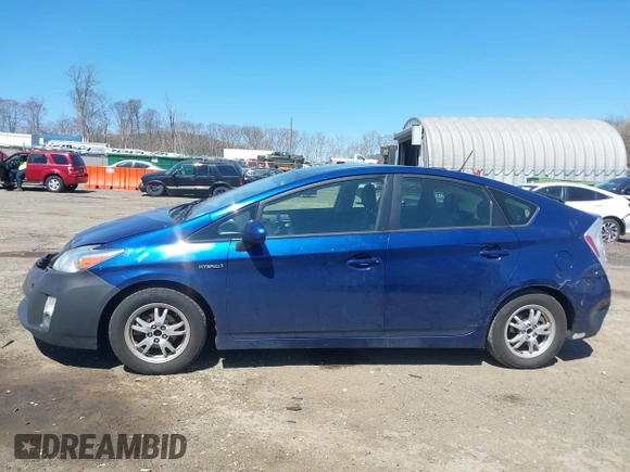 2011 Toyota Prius I with VIN JTDKN3DU4B1456329, listed as a IAAI auction lot 42059623 with 192,402 mi miles. Bid and sale history available at carsss.com. Image 14.