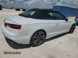 2024 Audi S5 Premium Plus z VIN WAUY4GF51RN001397, wystawiony jako Copart lot #66972714 z przebiegiem 1 052 mil mil oraz Nie do naprawy • Non repairable. Historia ofert i sprzedaży dostępna na DreamBid. Obrazek 3.