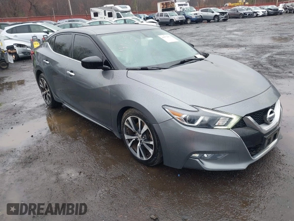 2017 Nissan Maxima SR with VIN 1N4AA6AP9HC429573, listed as a IAAI auction lot 41973873 with 126,449 mi miles and . Bid and sale history available at DreamBid. Image 1.