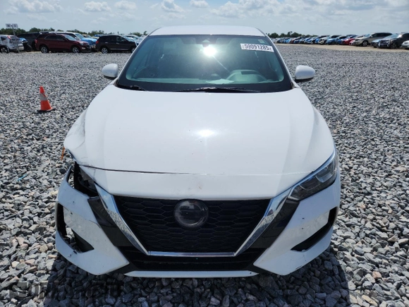 2021 Nissan Sentra SV with VIN 3N1AB8CV1MY268641, listed as a Copart auction lot 59091285 with 262,679 mi miles and Salvage title. Bid and sale history available at DreamBid. Image 5.