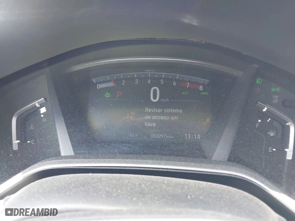 2017 Honda CR-V EX with VIN 7FARW1H52HE011174, listed as a IAAI auction lot 41728289 with 53,297 mi miles. Bid and sale history available at carsss.com. Image 7.