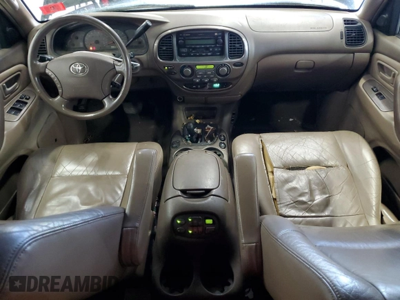 2003 Toyota Sequoia Limited with VIN 5TDBT48A93S188748, listed as a Copart auction lot 55455425 with 272,135 mi miles and Clean Title. Bid and sale history available at DreamBid. Image 8.