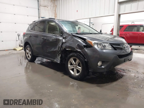 2013 Toyota RAV4 XLE with VIN JTMRFREV2DD027259, listed as a IAAI auction lot 41945054 with 116,513 mi miles and . Bid and sale history available at carsss.com. Image 1.