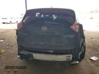 2015 Nissan Murano Platinum with VIN 5N1AZ2MH6FN226167, listed as a Copart auction lot 50410315 with 132,275 mi miles and Salvage Title. Bid and sale history available at carsss.com. Image 6.