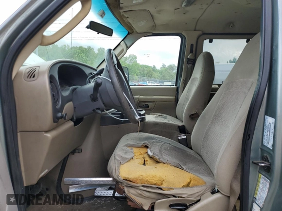 2006 Ford Econoline Passenger XL with VIN 1FBNE31L56HA16906, listed as a Copart auction lot 55937755 with 216,416 mi miles and Salvage title. Bid and sale history available at DreamBid. Image 7.