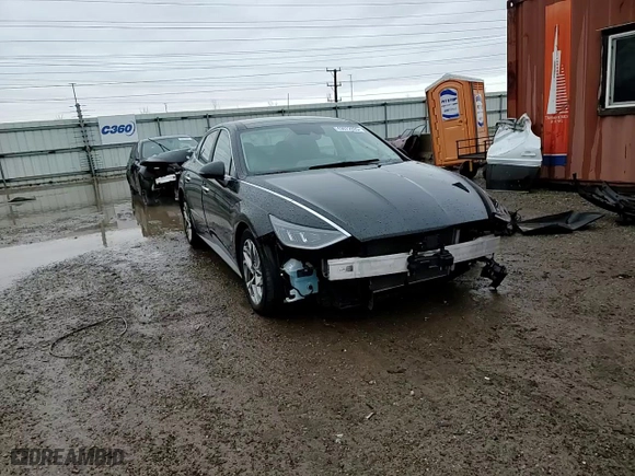 2020 Hyundai Sonata SEL with VIN 5NPEF4JA0LH028178, listed as a Copart auction lot 43072025 with 42,096 mi miles and Salvage Title. Bid and sale history available at carsss.com. Image 10.