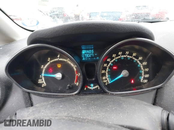 2014 Ford Fiesta SE with VIN 3FADP4BJ1EM110575, listed as a IAAI auction lot 41846117 with 79,027 mi miles. Bid and sale history available at carsss.com. Image 7.
