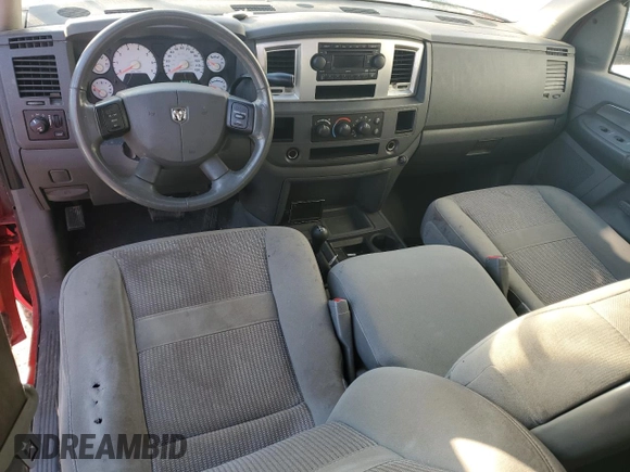 2007 Dodge Ram 2500 SLT with VIN 1D7KS28D87J533892, listed as a Copart auction lot 88345525 with 163,468 mi miles and Salvage Title. Bid and sale history available at carsss.com. Image 8.