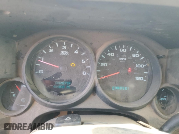 2011 Chevrolet Silverado 1500 Work Truck with VIN 1GCRCPEA2BZ423640, listed as a Copart auction lot 49604965 with 404,038 mi miles and Salvage Title. Bid and sale history available at DreamBid. Image 9.