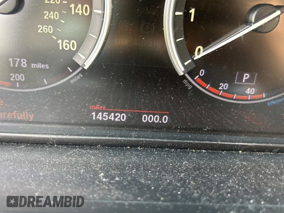2012 BMW 7 Series 750Li xDrive with VIN WBAKC8C59CC437999, listed as a Copart auction lot 59036005 with 145,420 mi miles and Clean title. Bid and sale history available at DreamBid. Image 8.