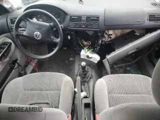 2001 Volkswagen Jetta with VIN 3VWSC29M21M021669, listed as a Copart auction lot 44366895 with Not provided miles and Salvage title. Bid and sale history available at DreamBid. Image 8.
