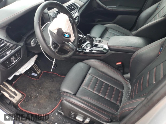 2020 BMW X4 M40i with VIN 5UX2V5C02L9D17167, listed as a Copart auction lot 35893263 with 0 mi miles. Bid and sale history available at carsss.com. Image 7.