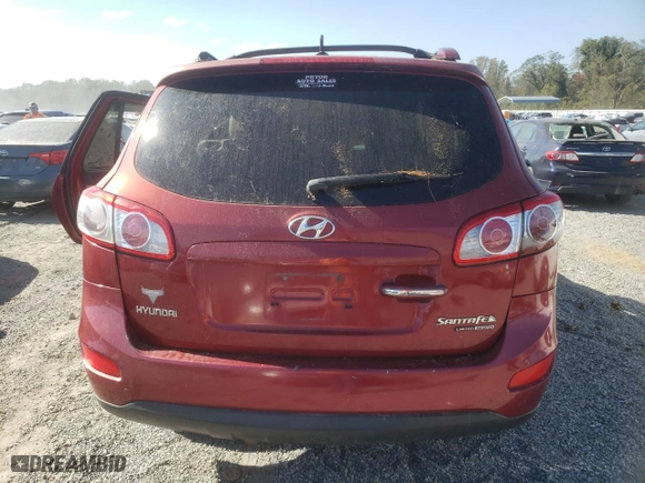 2010 Hyundai Santa Fe Limited with VIN 5NMSKDAG1AH338031, listed as a Copart auction lot 75266814 with 0 mi miles and Salvage Title. Bid and sale history available at carsss.com. Image 6.