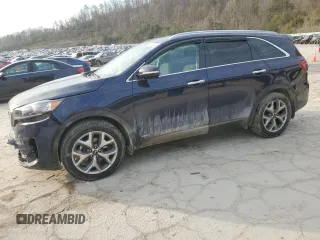 2019 Kia Sorento LX with VIN 5XYPGDA32KG597742, listed as a Copart auction lot 48980545 with 98,618 mi miles and Salvage Title. Bid and sale history available at carsss.com. Image 1.