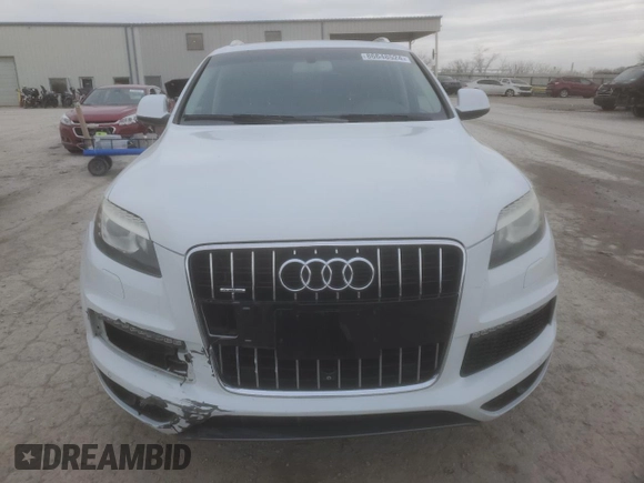 2015 Audi Q7 3.0T S line Prestige with VIN WA1DGAFE1FD031601, listed as a Copart auction lot 86648524 with 112,100 mi miles and Salvage Title. Bid and sale history available at carsss.com. Image 5.