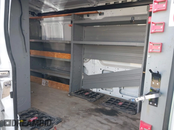 2022 Ford Transit Cargo with VIN 1FTBR1C80NKA05202, listed as a IAAI auction lot 41447583 with 75,302 mi miles and . Bid and sale history available at DreamBid. Image 8.
