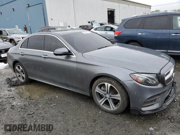 2019 Mercedes-Benz E 300 with VIN WDDZF4KB7KA587487, listed as a Copart auction lot 55629775 with 74,787 mi miles and Clean Title. Bid and sale history available at DreamBid. Image 4.