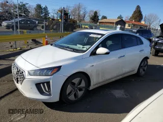 2020 Hyundai Ioniq Limited with VIN KMHC05LC9LU213991, listed as a Copart auction lot 47231565 with 62,057 mi miles and Salvage Title. Bid and sale history available at DreamBid. Image 1.